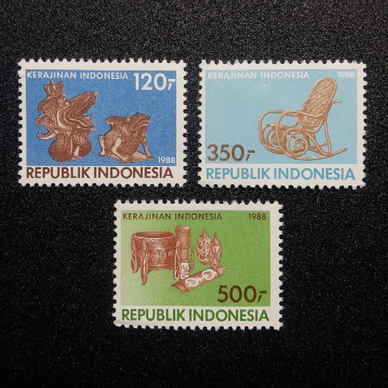 

Prangko Seri KERAJINAN INDONESIA Tahun 1988 - I352