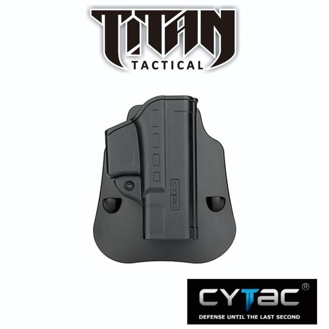 Produk Terbaik] Cytac F-Speeder Holster Glock 19 Black