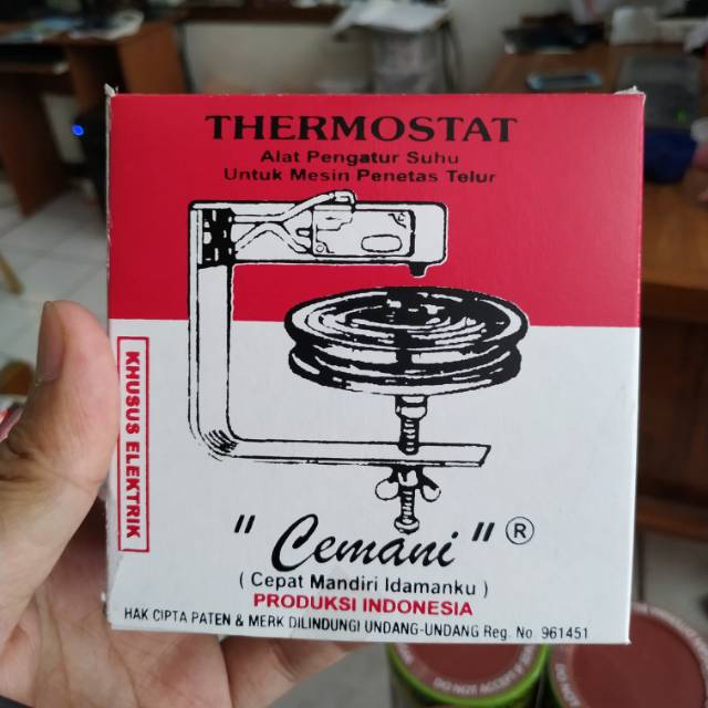 THERMOSTAT Alat Pengatur Suhu Mesin Tetas