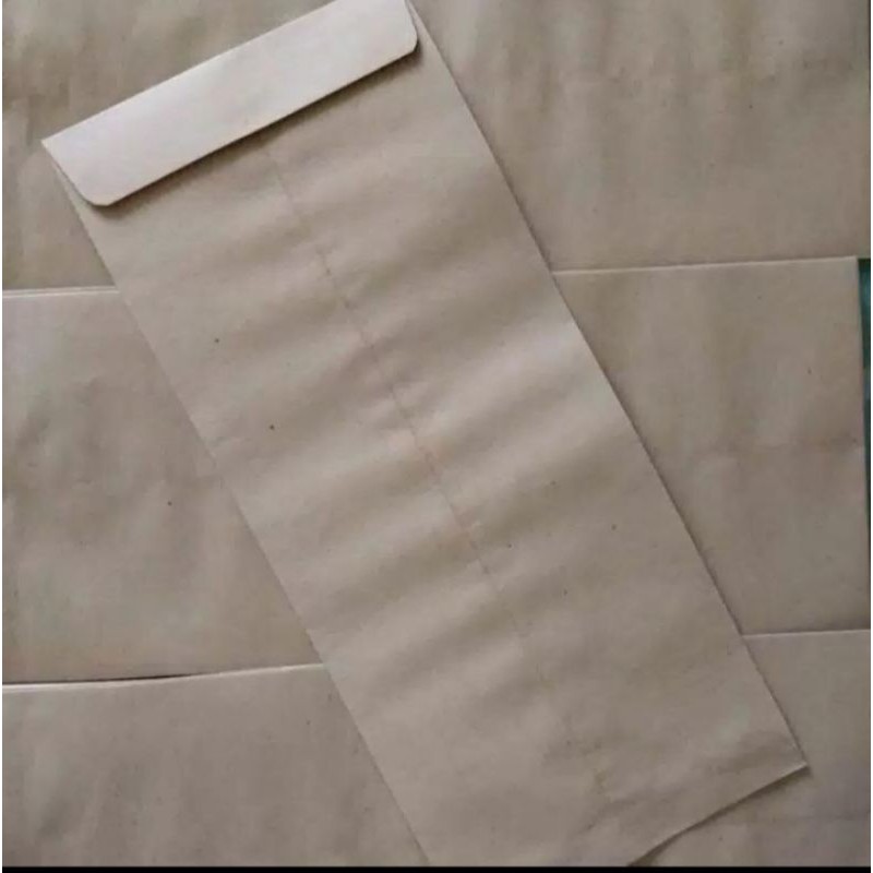 

isi 10pcs amplop coklat olshop 10x24/amplop gaji/amplop A / amplop samson