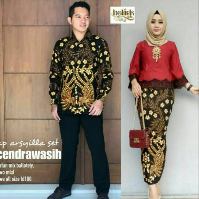 GROSIR BATIK CP AARSYILLA SET CENDRAWASIH