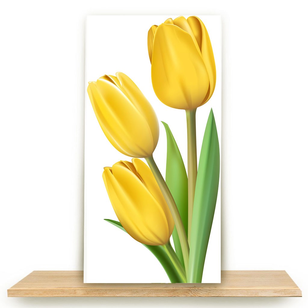 WALL DECOR HIASAN DINDING BUNGA PAJANGAN DINDING TULIP ...