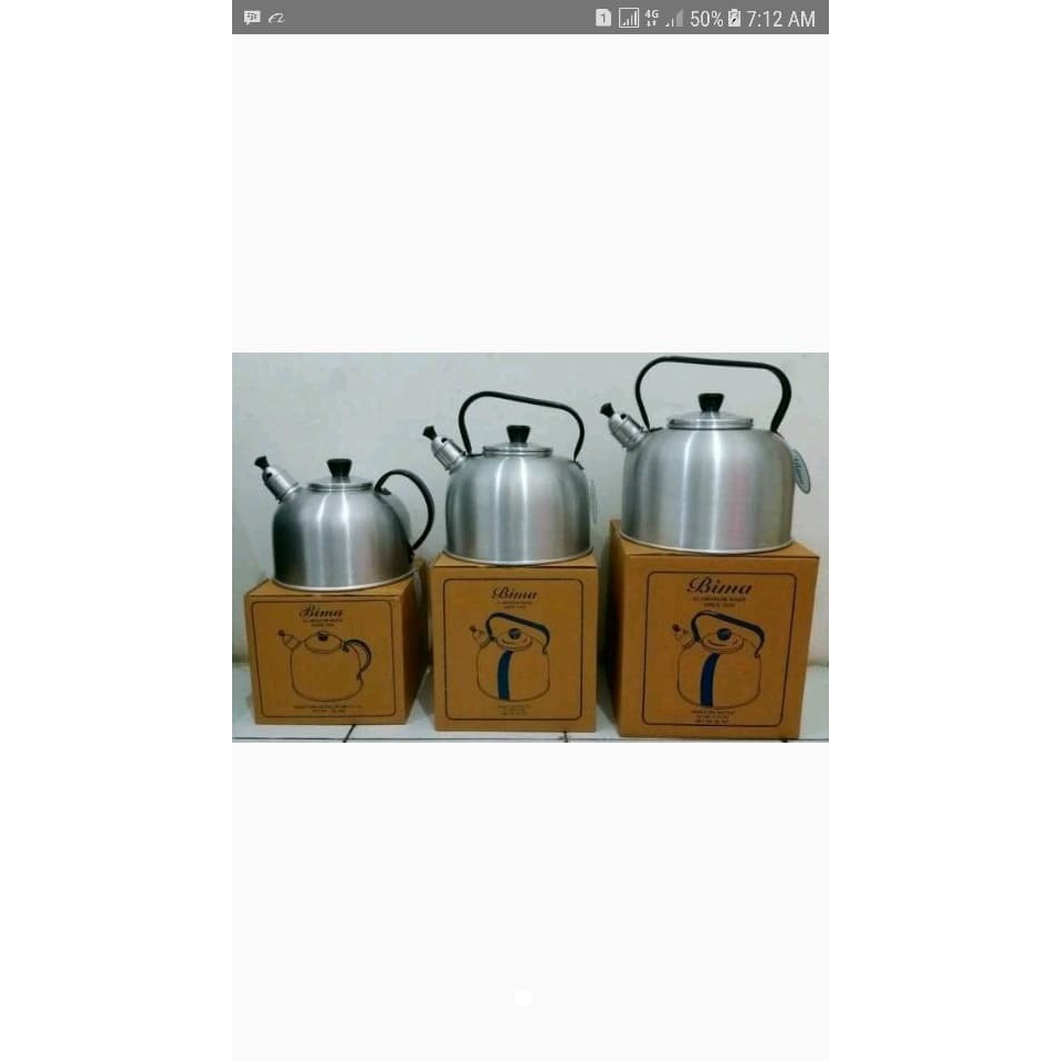 Terlaris!! Teko Bunyi Alumunium Bima 24 Cm