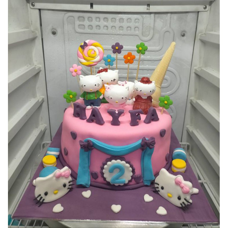 

kue ulang tahun hello Kitty