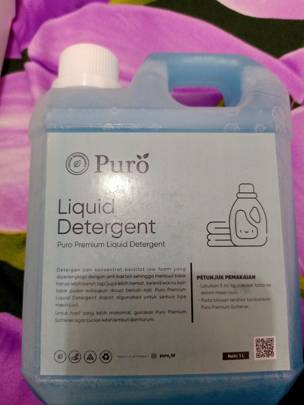 Deterjen Cair Puro Premium - 1 Liter