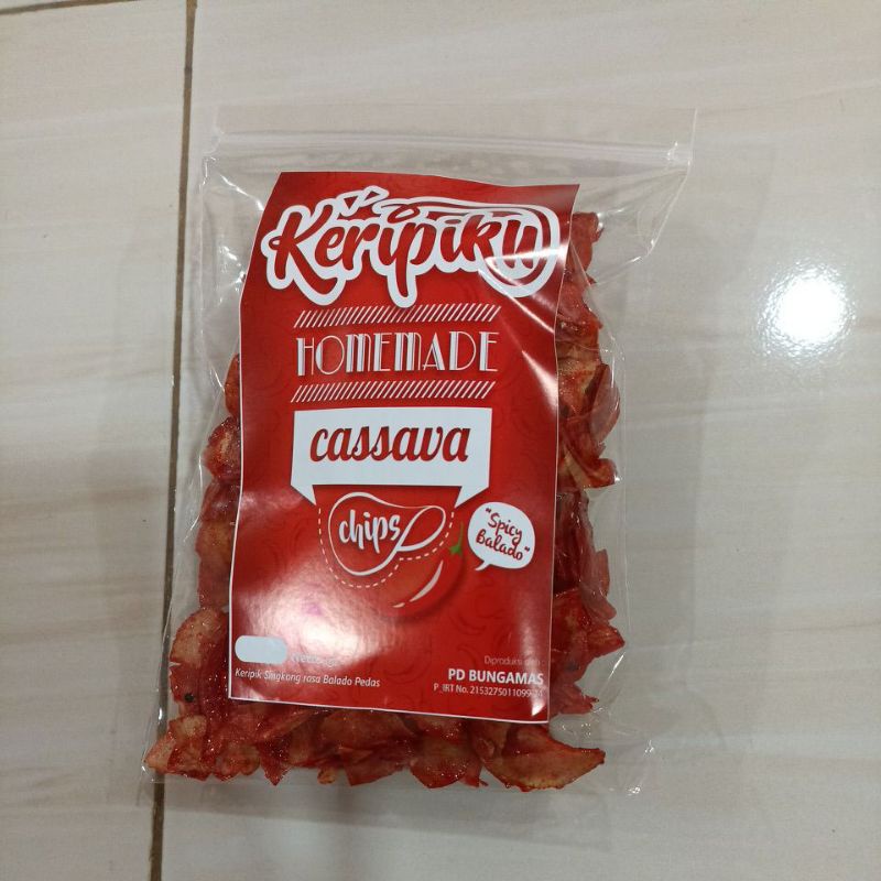 

keripiku singkong pedes balado 500gr