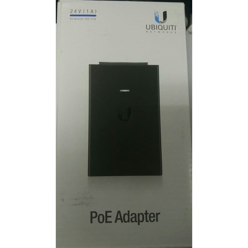 Ubiquiti Adaptor Poe 24v 1A Fast Ethernet