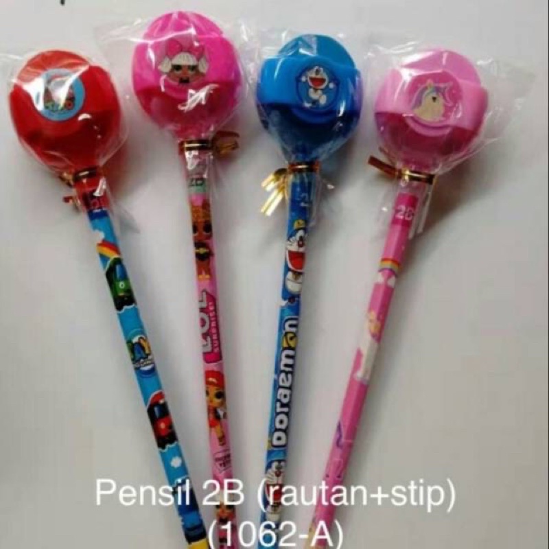 

Pensil Penghapus Rautan