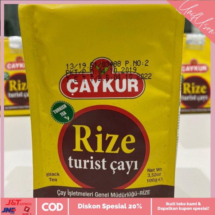 

⭐COD⭐ Teh Turki - Teh Caykur Siyah Cay / Black Tea Kemasan 100 gram