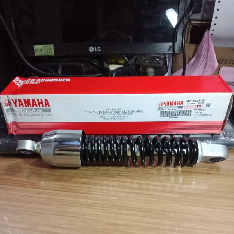 SHOCKBREAKER SHOCK BELAKANG 5TP JUPITER Z LAMA ORIGINAL ORI YAMAHA YGP 5TP-F2210-10