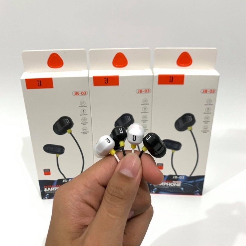 PROMO HANDSFREE NRW JB03 EXTRABASS EARPHONE