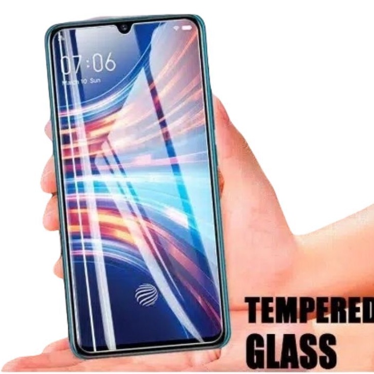 Tempered Glass Colour VIVO Y17/Y15/Y12/Y12i Anti Gores Kaca Full Layar Premium Quality