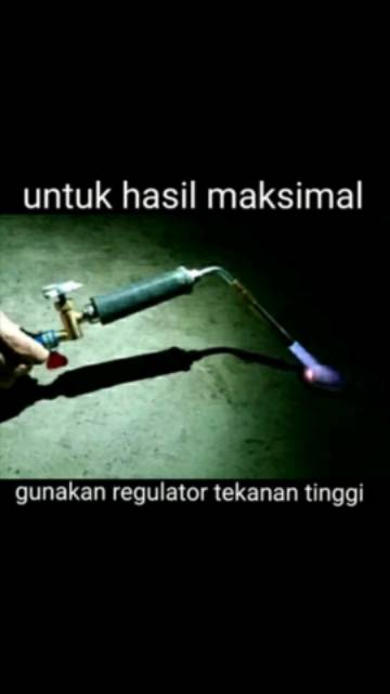 Kepala gas torch alat las bahan bakar tabung gas 3kilo