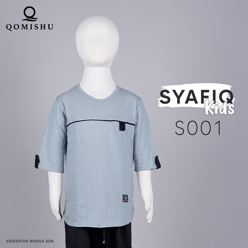 QOMISHU Kurta Kaos Basic SYAFIQ KIDS