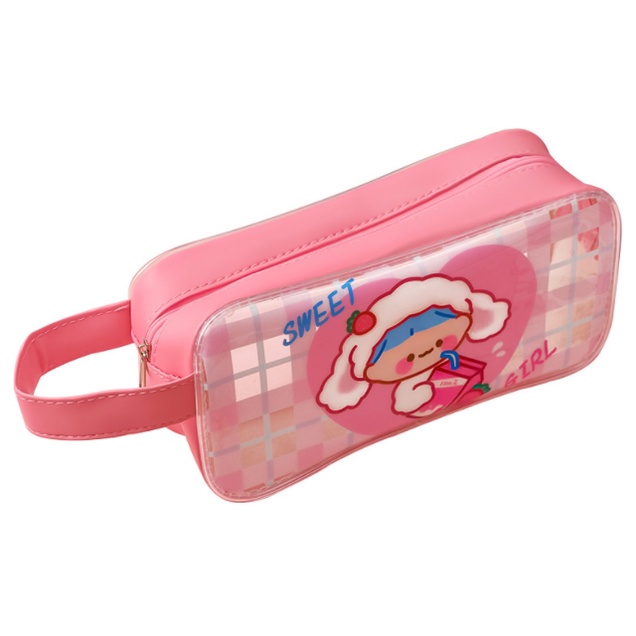 

J2 - Dompet pensil sweetheart girl Pencil bag large capacity ja