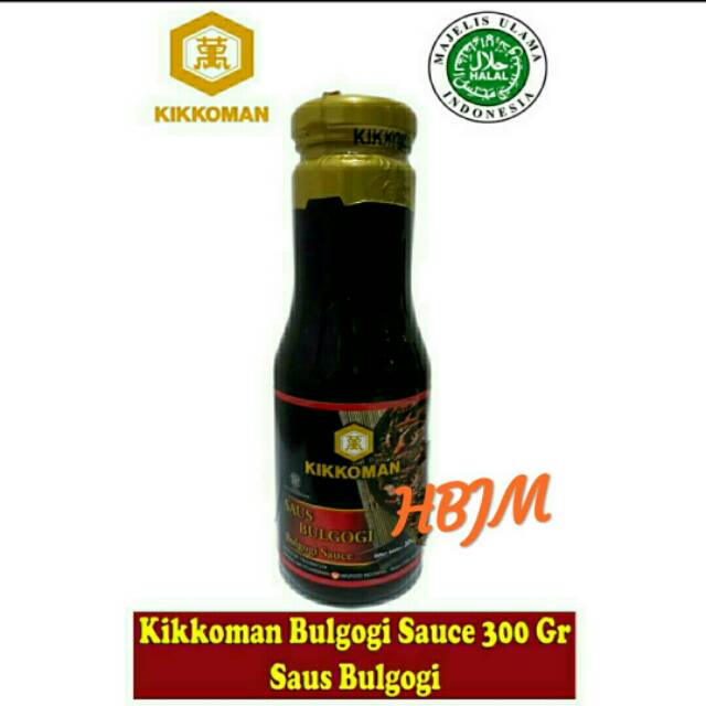 

KIKKOMAN BULGOGI SAUCE BOTOL 300 GR