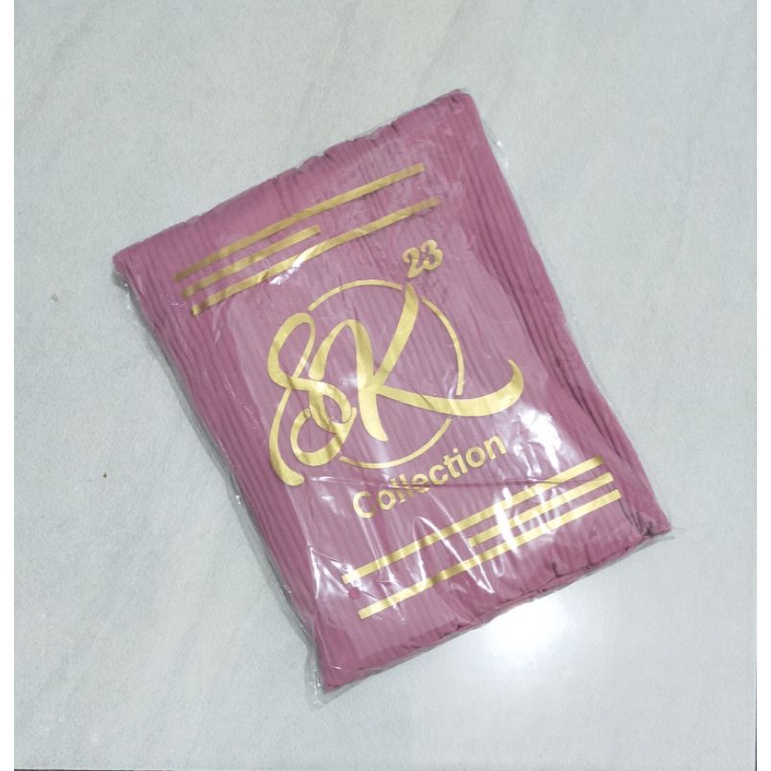 HIJAB SYIRA PRISKET ORI SK23 COLLECTION-Dusty pink kotor
