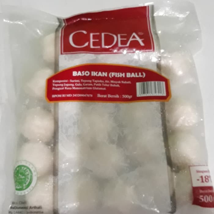 

Cedea Bakso Ikan / Fish Ball 500 gram