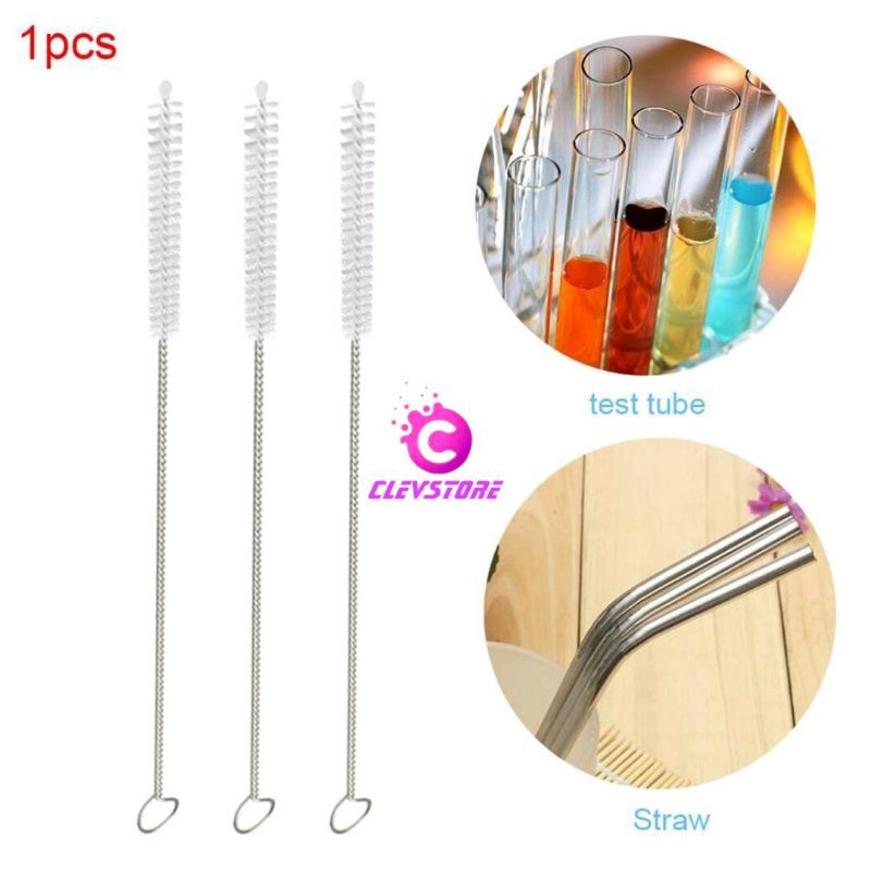 Sikat pembersih sedotan Boba Bahan stainless