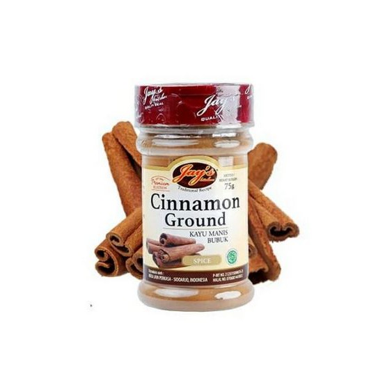 

Jays Cinnamon ground 75 gr /jay's/bubuk kayu manis