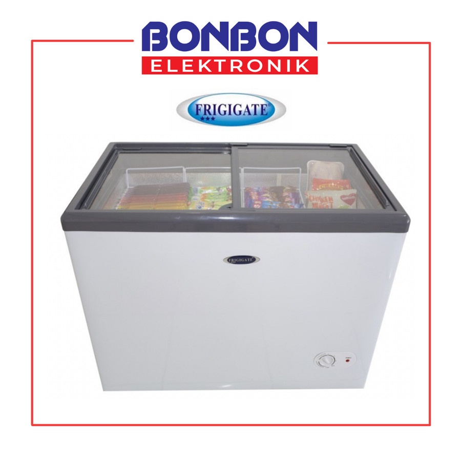 Frigigate Sliding Glass Chest Freezer 200L F-210SDFLV / CF-210SDF LV