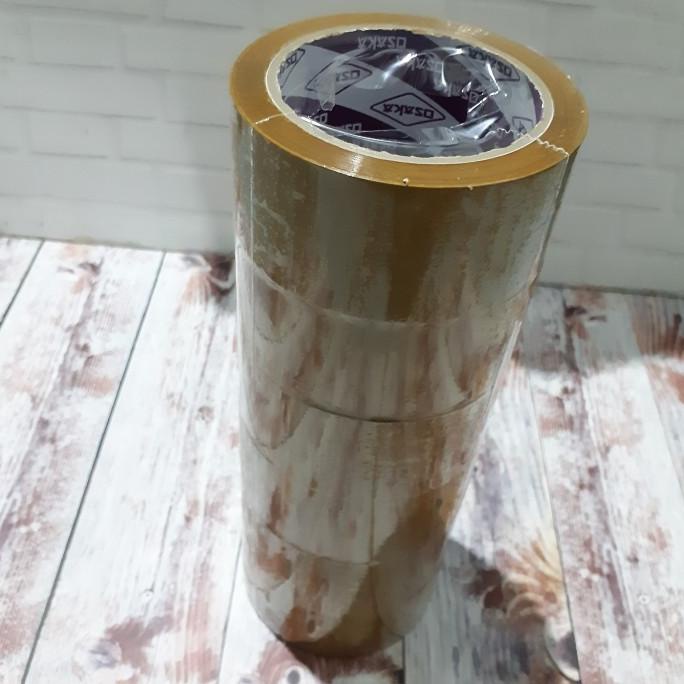 

Big Sale Opp Lakban solasi tape isolasi cokelat coklat 2 inch 45mm 90yard Big Sale
