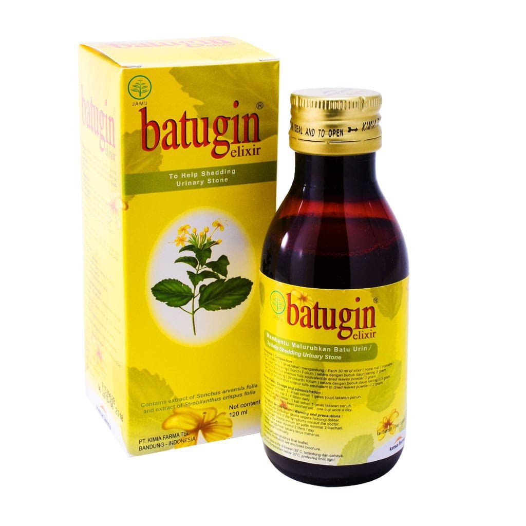 Batugin Elixir Sirup Obat Batu Ginjal 120ml