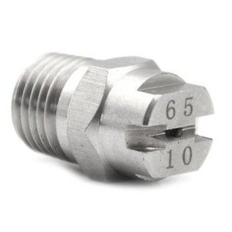 Nozzle V Jet Spray Stainless - water nozzle spray 1/4"