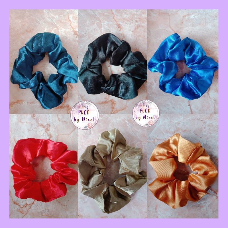 

Satin Scrunchies Set 2