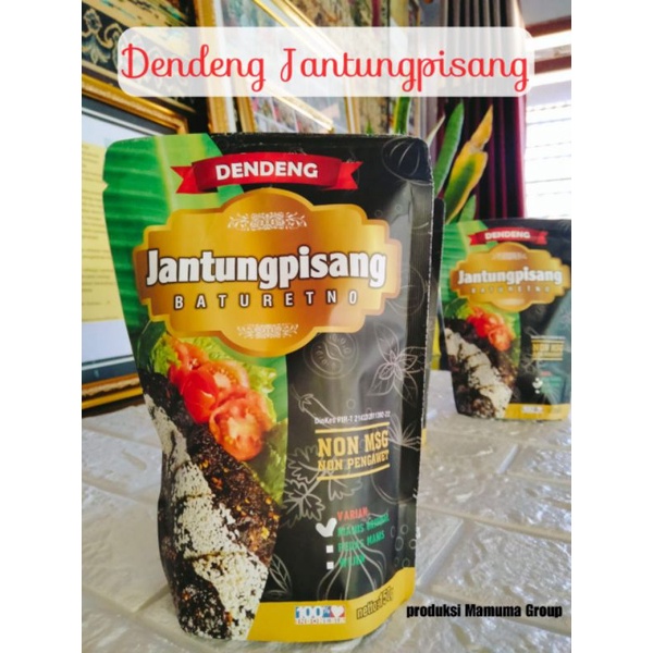 

DENDENG JANTUNG PISANG