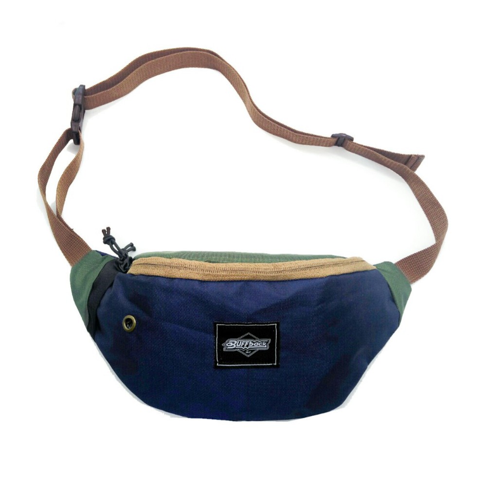 Tas Selempang Waistbag Pria dan Wanita Buffback Trend