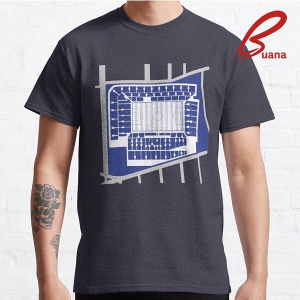 Baju Kaos Goodison Park Football Stadium Overhead Everton 1859