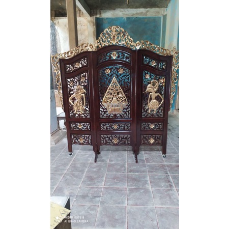 Sketsel Pemisah Ruangan Sekatan Ruangan Kayu Jati Jepara