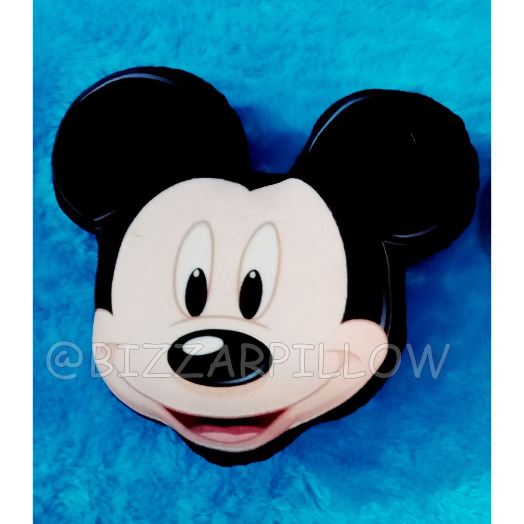 Bizzarpillow Bantal Kepala Mickey Minnie size M BZ123