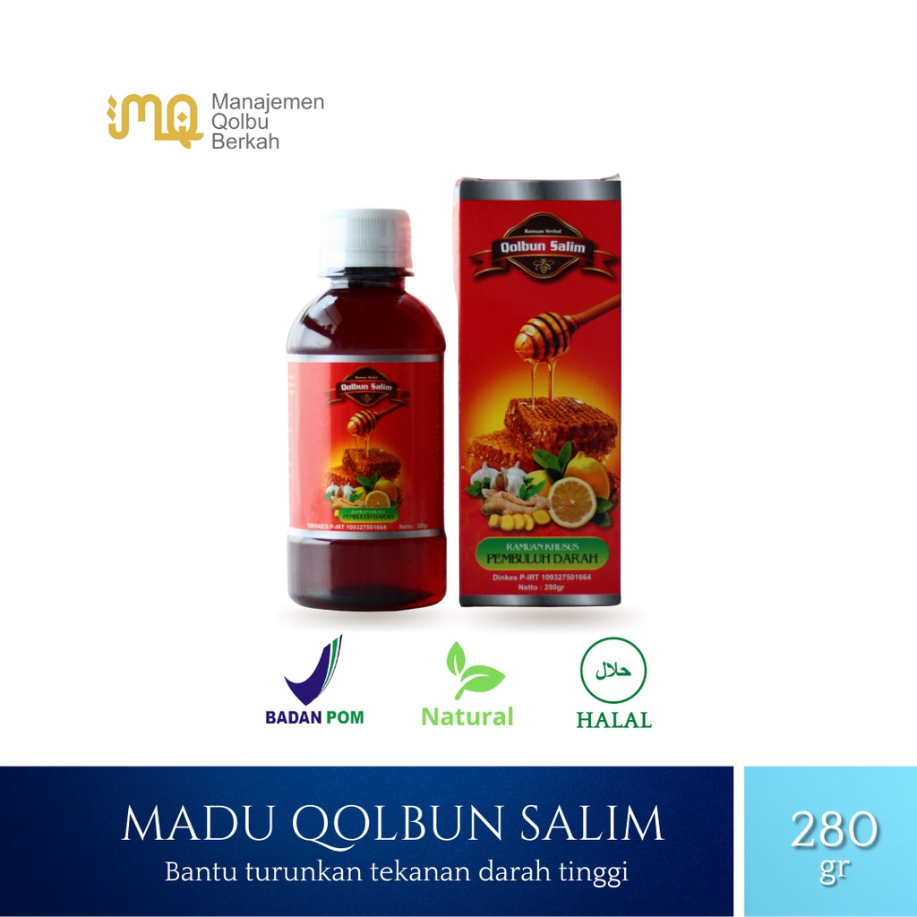 

Madu Qolbun Salim 280gr