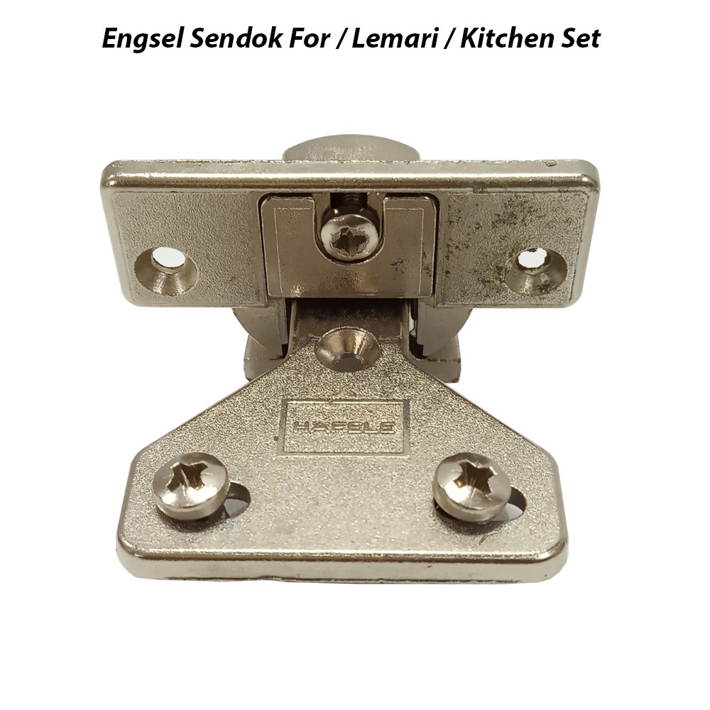 Engsel Sendok Mini 26 mm isi (1 pcs)/Engsel Pintu Lemari / ENGSEL LEMARI KITCHEN SET / Rak Minimalis