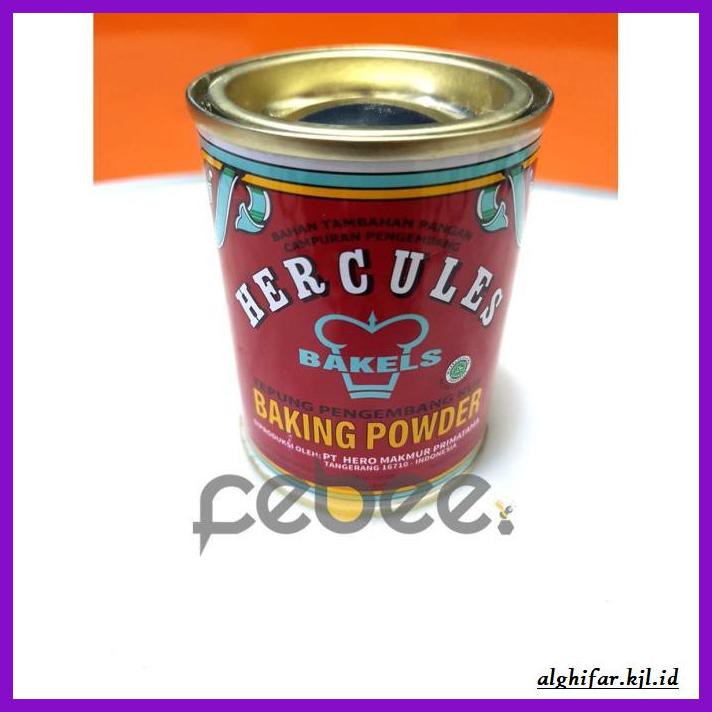 

Redwop-Gnikab- Hercules Baking Powder Tepung Pengembang Kue 110G -Hallall.