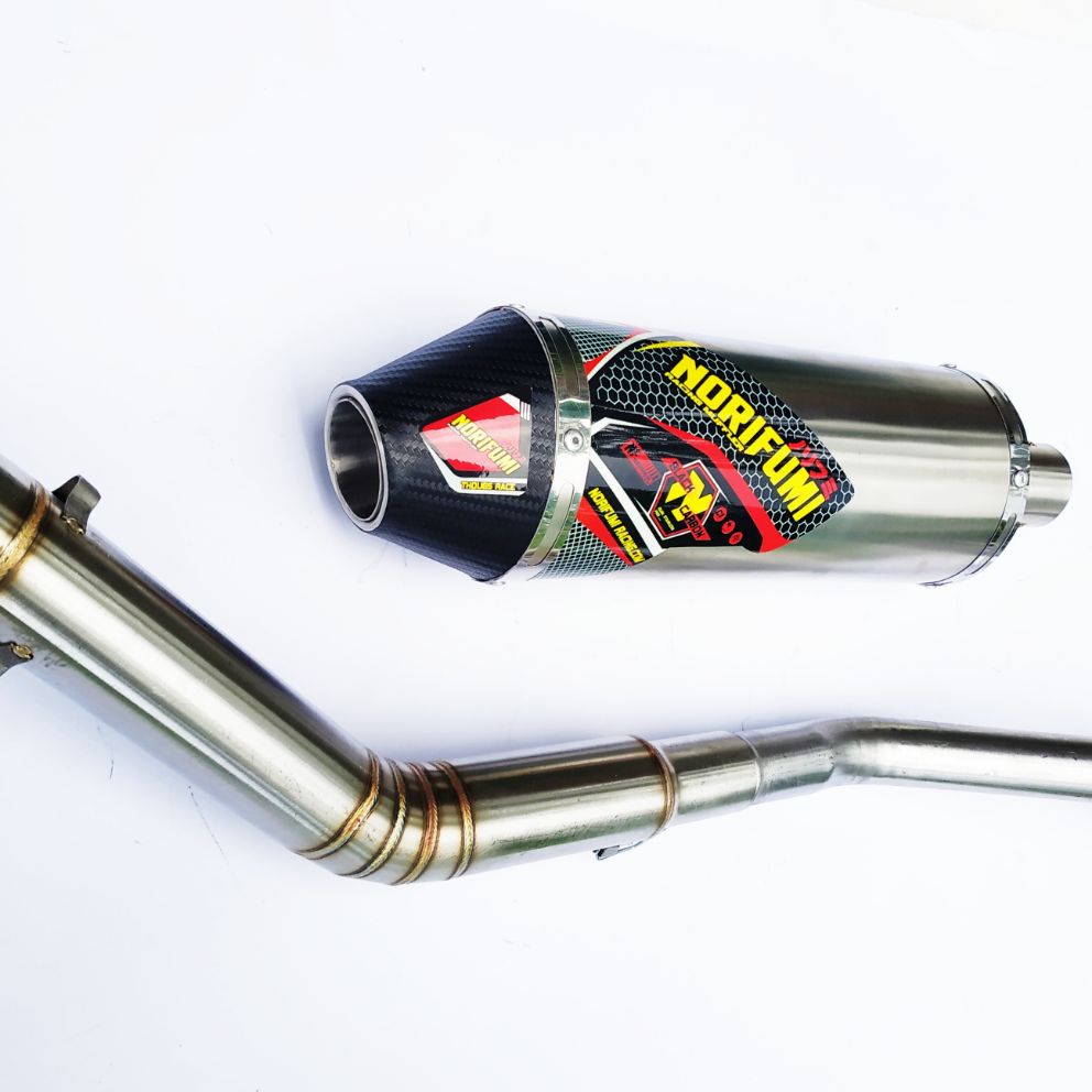 KNALPOT KLX 150 BF & CRF 150L NORIFUMI NF CARBON