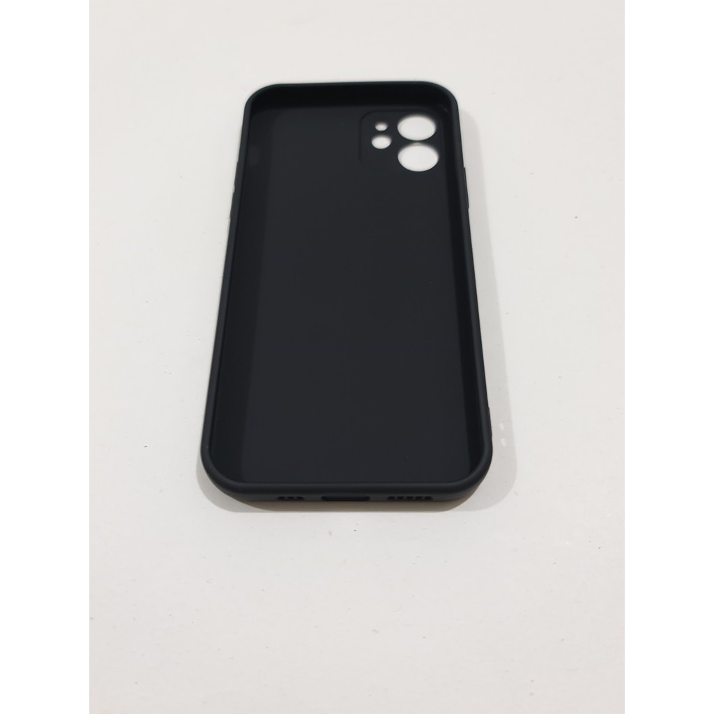 C119 Iphone 12  / 12 MINI / 12 PRO / 12 PRO MAX Doff Silicone Case + Lens Protection