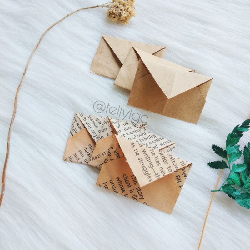 

Mini Envelope for Journaling Decoration Notes Scrapbook
