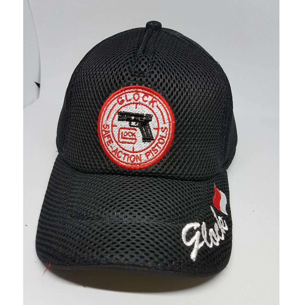 Topi Lapangan Glock Perfection Doblemesh Hitam