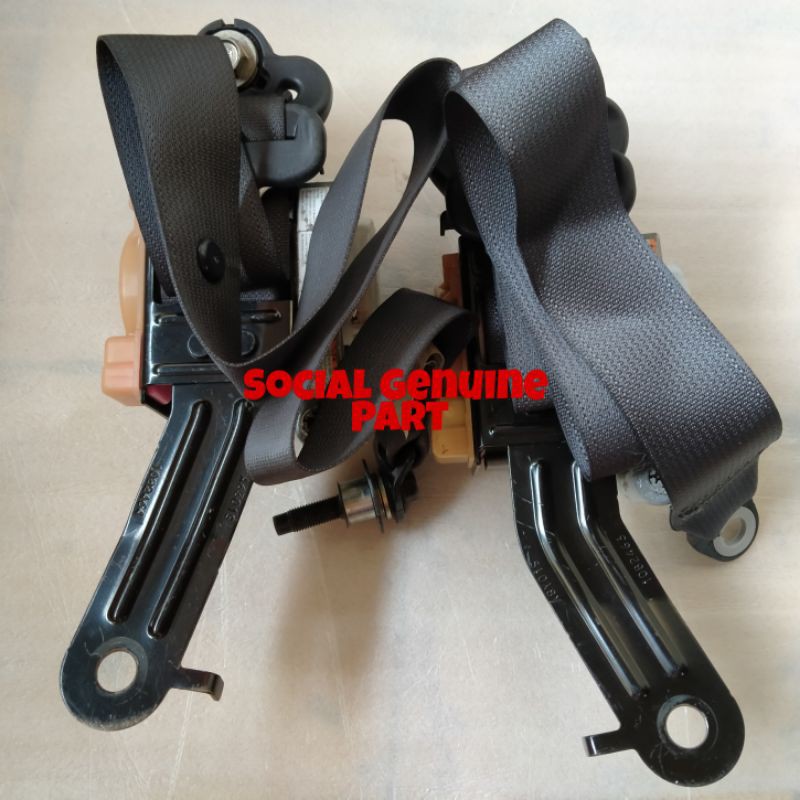 Safety belt seat belt sabuk pengaman Honda Brio Mobilio brv set