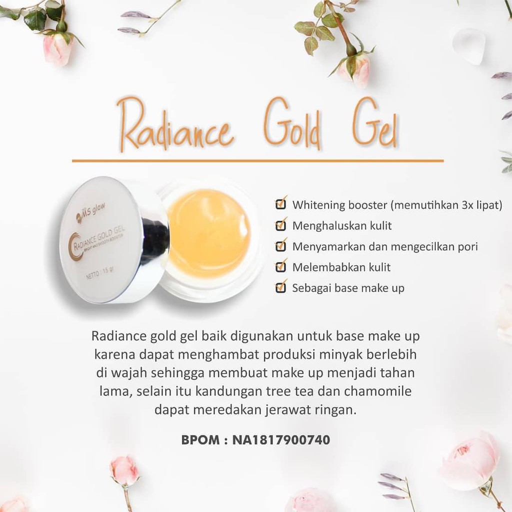 Radiance Gold Gel Free GIFT !!