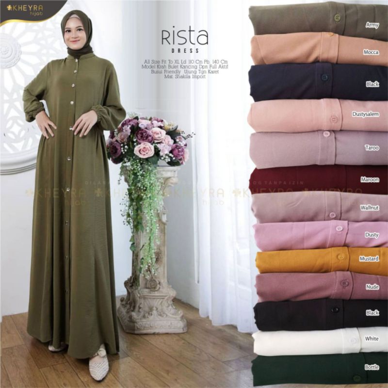 RISTA DRESS MAXY # BY KHEYRA