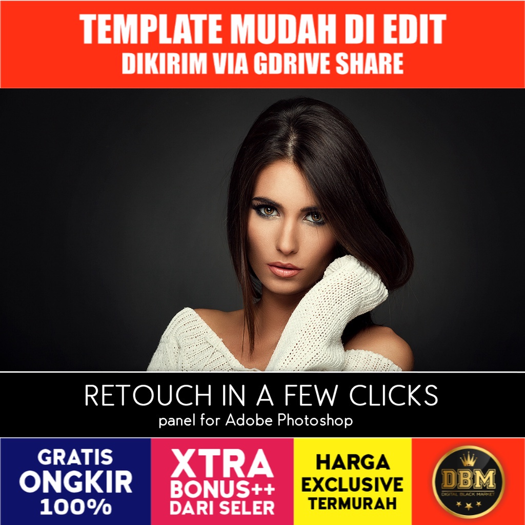 Retouch In A Few Clicks Panel