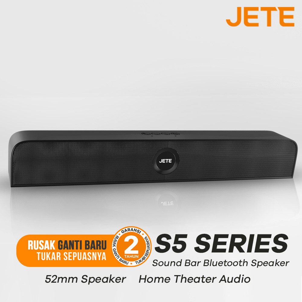 Speaker Bluetooth Portable JETE S5 - Garansi Resmi 2 Tahun