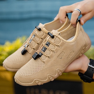 Leedoo Sepatu Slip On Pria Fashion Sport Casual Running Shoes MC103