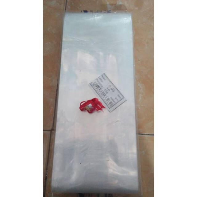 

Plastik PP Roll Tebal 0.05 Mic Lebar 10 cm