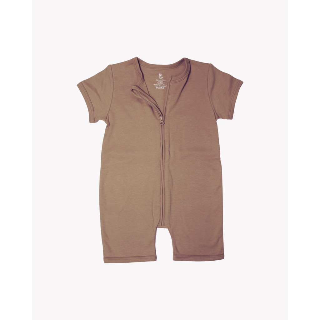 Cotton Cub Playsuit - Baju Tidur Bayi Chic Boho Colors - Jumper Baby Bodysuit Play Suit Simple Anak