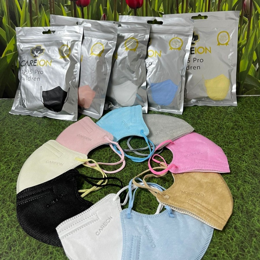 MASKER KN95 ANAK / MAKSER KN95 ISI 10 PCS / MASKER ANAK / MASKER ANAK GRADASI